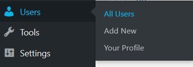 wordpress all users