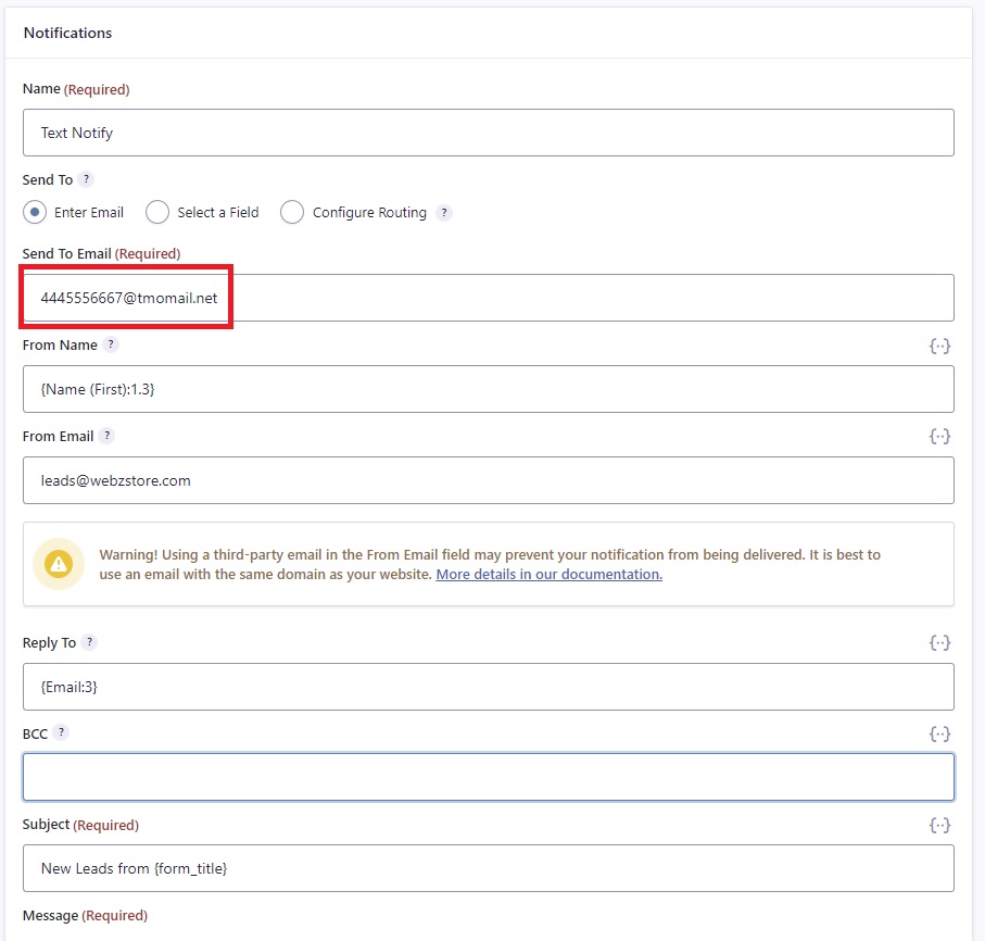 How to Effortlessly Receive SMS Notifications from Your Website's Contact Forms