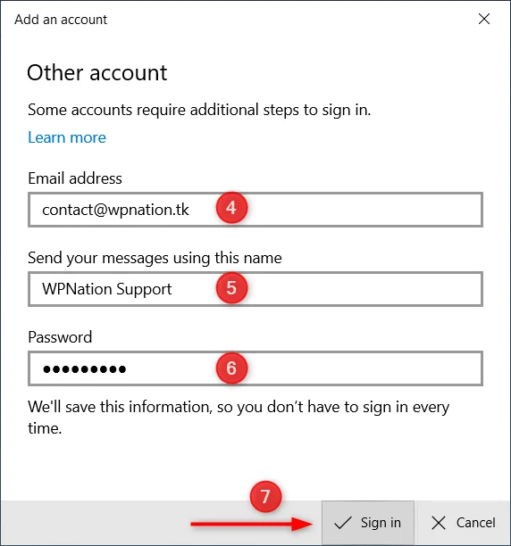 Windows Mail Settings 4.Png