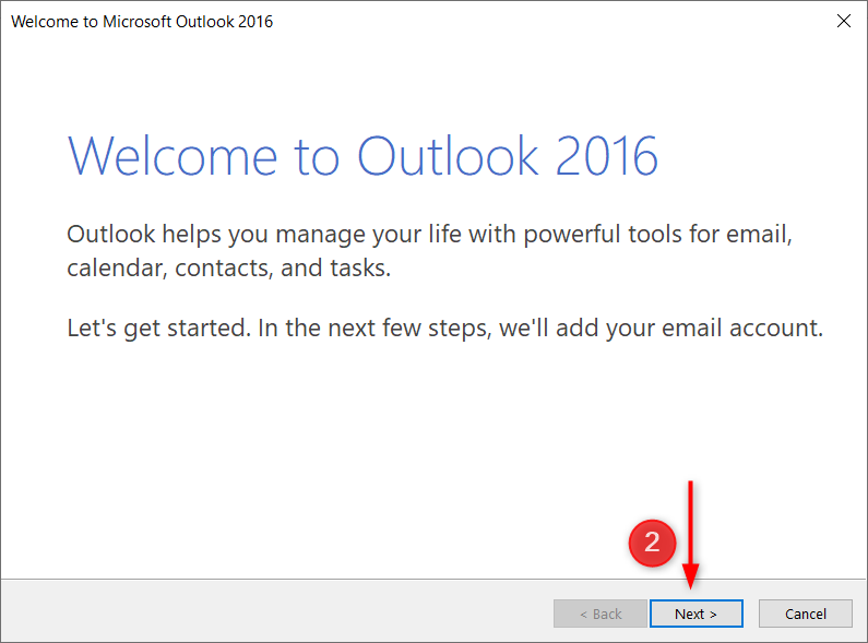 Windows Mail Settings 6 1