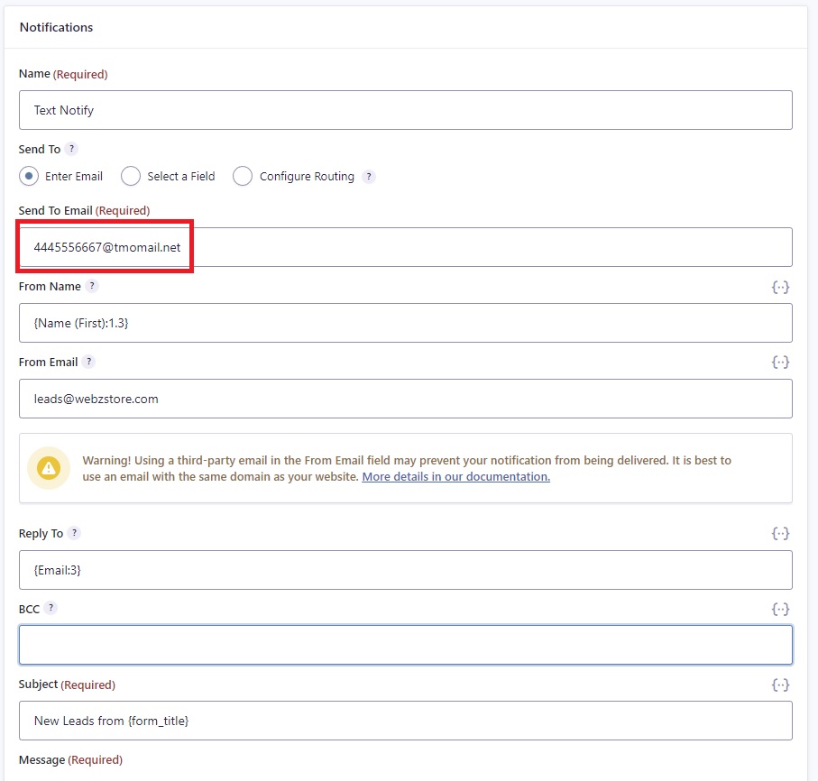 How To Effortlessly Receive Sms Notifications From Your Website'S Contact Forms