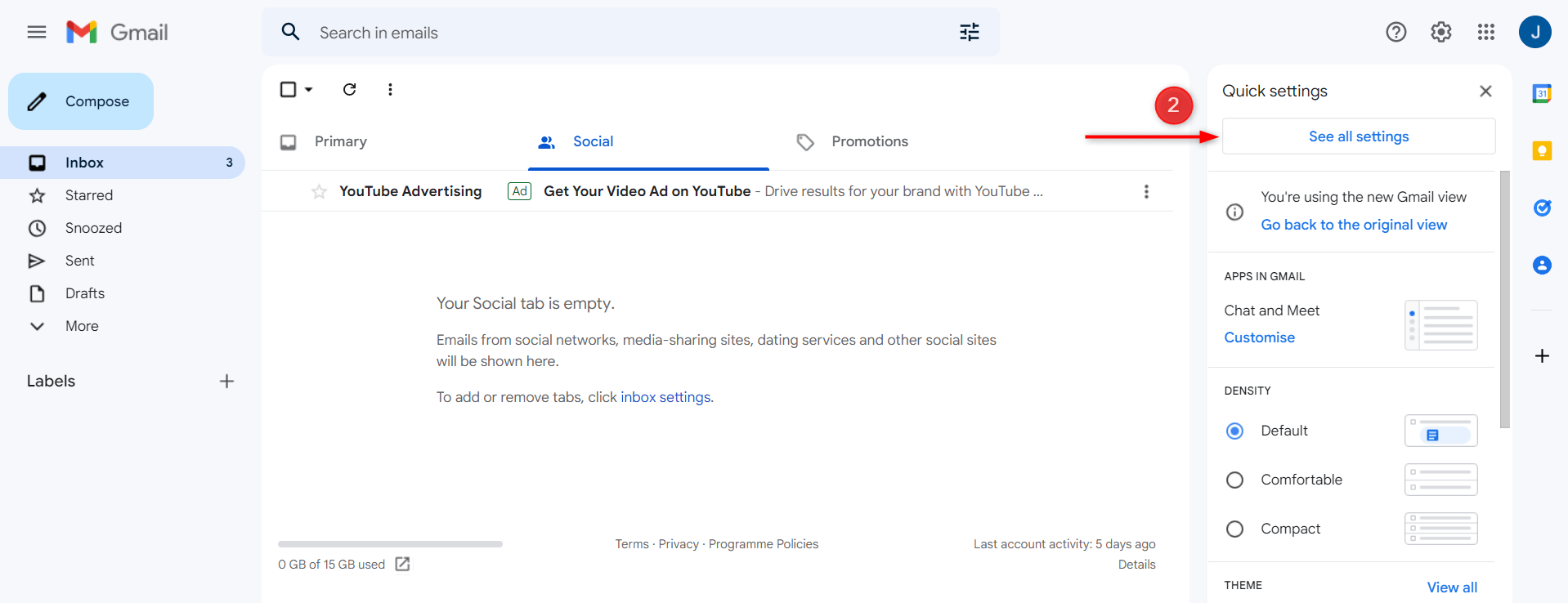 How To Configure My Email Client With Rackspace Mailbox 2 Gmail Setup - Step 2