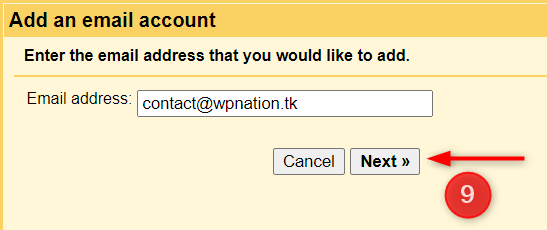 How To Configure My Email Client With Rackspace Mailbox 9 Gmail Setup - Step 9
