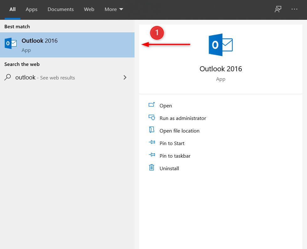 How To Configure My Email Client With Rackspace Mailbox 17 Microsoft Outlook Setup - Step 1