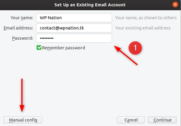 How To Configure My Email Client With Rackspace Mailbox 29 Mozilla Thunderbird Setup - Step 1
