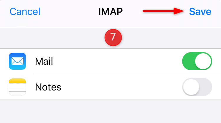 How To Configure My Email Client With Rackspace Mailbox 39 Ios Mail Setup - Step 7